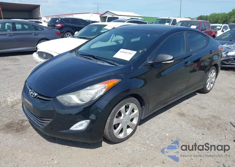2011 Hyundai Elantra Limited из США, поврежденный, VIN 5NPDH4AE2BH050142